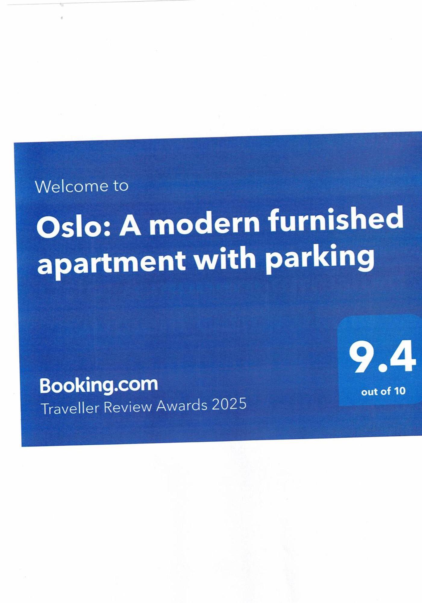 Oslo: A Modern Furnished Apartment With Parking София Экстерьер фото